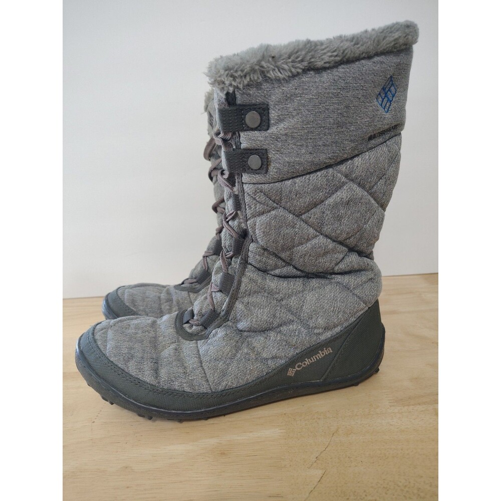 Columbia Minx Mid II Omni-Heat Waterproof Winter Boots Black BL1625-052 Womens 9